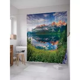 Шторка-занавеска для ванной JOYARTY