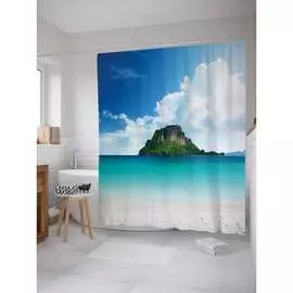 Шторка-занавеска для ванной JOYARTY