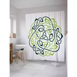 Шторка-занавеска для ванной JOYARTY