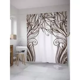 Шторка-занавеска для ванной JOYARTY