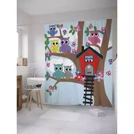 Шторка-занавеска для ванной JOYARTY