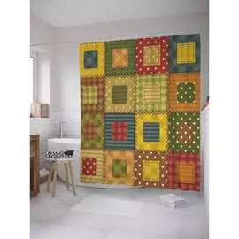 Шторка-занавеска для ванной JOYARTY