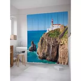 Шторка-занавеска для ванной JOYARTY