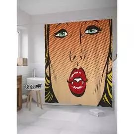 Шторка-занавеска для ванной JOYARTY