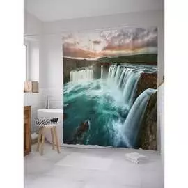 Шторка-занавеска для ванной JOYARTY