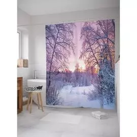 Шторка-занавеска для ванной JOYARTY