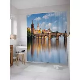 Шторка-занавеска для ванной JOYARTY