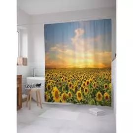 Шторка-занавеска для ванной JOYARTY