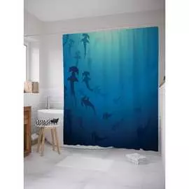 Шторка-занавеска для ванной JOYARTY