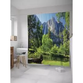 Шторка-занавеска для ванной JOYARTY