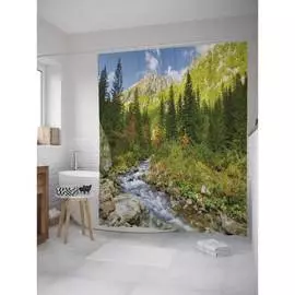 Шторка-занавеска для ванной JOYARTY