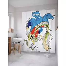 Шторка-занавеска для ванной JOYARTY