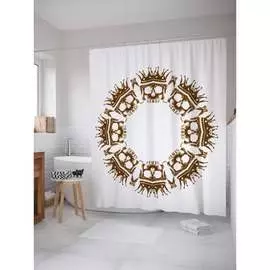 Шторка-занавеска для ванной JOYARTY