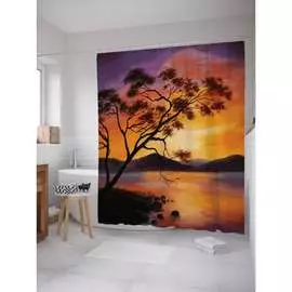 Шторка-занавеска для ванной JOYARTY