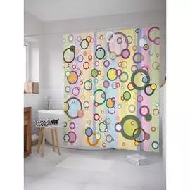 Шторка-занавеска для ванной JOYARTY