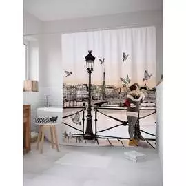 Шторка-занавеска для ванной JOYARTY