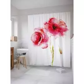 Шторка-занавеска для ванной JOYARTY