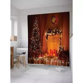 Шторка-занавеска для ванной JOYARTY