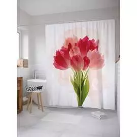 Шторка-занавеска для ванной JOYARTY