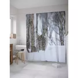 Шторка-занавеска для ванной JOYARTY