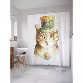 Шторка-занавеска для ванной JOYARTY