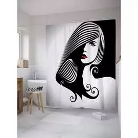 Шторка-занавеска для ванной JOYARTY