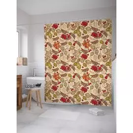 Шторка-занавеска для ванной JOYARTY