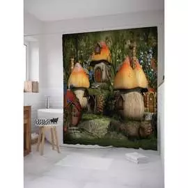 Шторка-занавеска для ванной JOYARTY