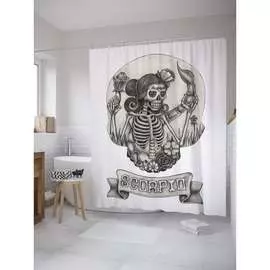 Шторка-занавеска для ванной JOYARTY