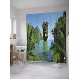 Шторка-занавеска для ванной JOYARTY