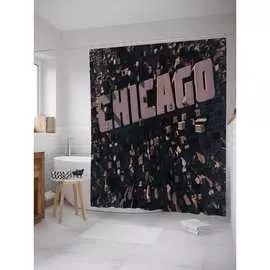 Шторка-занавеска для ванной JOYARTY