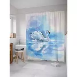 Шторка-занавеска для ванной JOYARTY