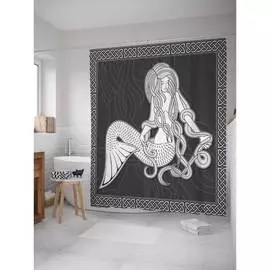 Шторка-занавеска для ванной JOYARTY