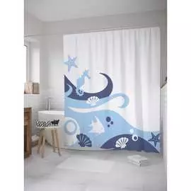 Шторка-занавеска для ванной JOYARTY