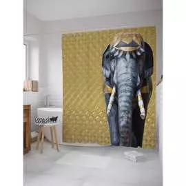 Шторка-занавеска для ванной JOYARTY