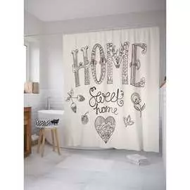 Шторка-занавеска для ванной JOYARTY