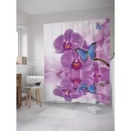 Шторка-занавеска для ванной JOYARTY