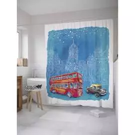 Шторка-занавеска для ванной JOYARTY