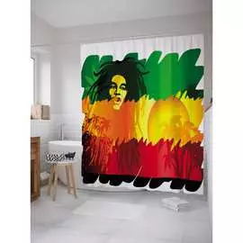 Шторка-занавеска для ванной JOYARTY