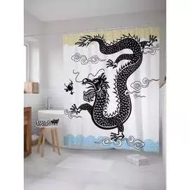 Шторка-занавеска для ванной JOYARTY