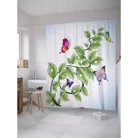 Шторка-занавеска для ванной JOYARTY