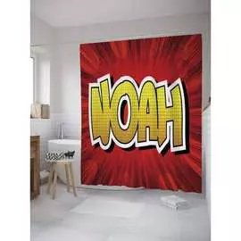 Шторка-занавеска для ванной JOYARTY