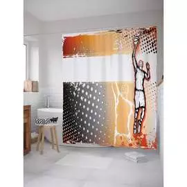 Шторка-занавеска для ванной JOYARTY