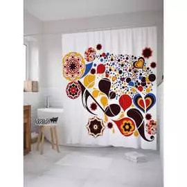 Шторка-занавеска для ванной JOYARTY