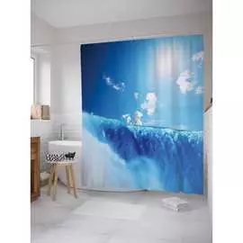 Шторка-занавеска для ванной JOYARTY