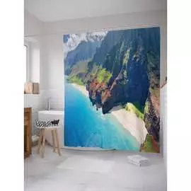 Шторка-занавеска для ванной JOYARTY