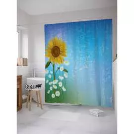 Шторка-занавеска для ванной JOYARTY