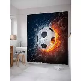 Шторка-занавеска для ванной JOYARTY