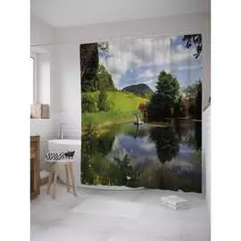 Шторка-занавеска для ванной JOYARTY