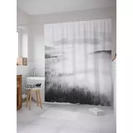 Шторка-занавеска для ванной JOYARTY